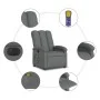 Sillón reclinable de masaje eléctrico tela gris oscuro de , Sillones - Ref: Foro24-3204081, Precio: 297,27 €, Descuento: %