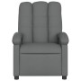 Sillón reclinable de masaje eléctrico tela gris oscuro de , Sillones - Ref: Foro24-3204081, Precio: 291,23 €, Descuento: %