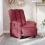 Sillón de masaje reclinable eléctrico tela rojo tinto de , Sillones - Ref: Foro24-3204083, Precio: 257,54 €, Descuento: %