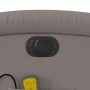 Sillón reclinable de masaje eléctrico tela gris taupe de , Sillones - Ref: Foro24-3204088, Precio: 263,86 €, Descuento: %