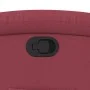 Sillón reclinable elevable tela rojo tinto de , Sillones - Ref: Foro24-3204095, Precio: 289,99 €, Descuento: %