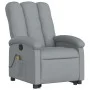 Sillón de masaje reclinable de pie de tela gris claro de , Sillones - Ref: Foro24-3204104, Precio: 332,82 €, Descuento: %
