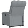 Sillón de masaje reclinable de pie de tela gris claro de , Sillones - Ref: Foro24-3204104, Precio: 311,89 €, Descuento: %