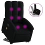 Sillón reclinable de masaje elevable tela negro de , Sillones - Ref: Foro24-3204106, Precio: 281,72 €, Descuento: %
