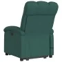 Silla de masaje reclinable de pie de tela verde oscura de , Sillones - Ref: Foro24-3204110, Precio: 295,42 €, Descuento: %