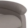 Liftable massage recliner taupe gray fabric by , Armchairs - Ref: Foro24-3204112, Price: 291,03 €, Discount: %