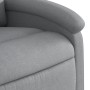 Sillón reclinable de masaje eléctrico tela gris claro de , Sillones - Ref: Foro24-3204152, Precio: 253,17 €, Descuento: %