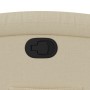 Sillón reclinable elevable de tela color crema de , Sillones - Ref: Foro24-3204173, Precio: 258,20 €, Descuento: %
