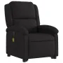 Sillón reclinable de masaje elevable tela negro de , Sillones - Ref: Foro24-3204178, Precio: 289,76 €, Descuento: %