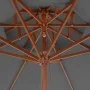 Sombrilla de dos pisos palo de madera 270 cm gris antracita de vidaXL, Sombrillas - Ref: Foro24-44519, Precio: 78,78 €, Descu...