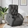 Sillón reclinable elevable de tela gris oscuro de , Sillones - Ref: Foro24-3204711, Precio: 275,23 €, Descuento: %