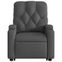 Sillón reclinable elevable de tela gris oscuro de , Sillones - Ref: Foro24-3204711, Precio: 275,23 €, Descuento: %