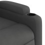 Sillón reclinable elevable de tela gris oscuro de , Sillones - Ref: Foro24-3204711, Precio: 257,45 €, Descuento: %