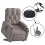 Sillón reclinable de masaje elevable tela gris taupé de , Sillones - Ref: Foro24-3204730, Precio: 318,96 €, Descuento: %