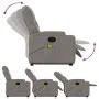 Sillón reclinable de masaje elevable tela gris taupé de , Sillones - Ref: Foro24-3204730, Precio: 318,96 €, Descuento: %