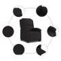 Elektrisch anhebbarer Liegestuhl aus schwarzem Stoff von , Sessel - Ref: Foro24-3204190, Preis: 333,45 €, Rabatt: %