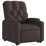 Sillón eléctrico reclinable elevable de tela marrón oscuro de , Sillones - Ref: Foro24-3204739, Precio: 328,59 €, Descuento: %