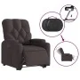 Sillón eléctrico reclinable elevable de tela marrón oscuro de , Sillones - Ref: Foro24-3204739, Precio: 328,59 €, Descuento: %