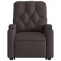 Sillón eléctrico reclinable elevable de tela marrón oscuro de , Sillones - Ref: Foro24-3204739, Precio: 328,59 €, Descuento: %