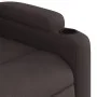 Sillón eléctrico reclinable elevable de tela marrón oscuro de , Sillones - Ref: Foro24-3204739, Precio: 328,59 €, Descuento: %