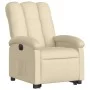 Sillón eléctrico reclinable elevable de tela color crema de , Sillones - Ref: Foro24-3204125, Precio: 326,48 €, Descuento: %
