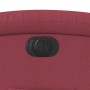 Sillón eléctrico reclinable elevable de tela rojo tinto de , Sillones - Ref: Foro24-3204119, Precio: 315,47 €, Descuento: %