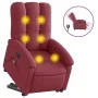 Sillón de masaje elevable eléctrico tela rojo tinto de , Sillones - Ref: Foro24-3204131, Precio: 340,75 €, Descuento: %