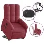 Sillón de masaje elevable eléctrico tela rojo tinto de , Sillones - Ref: Foro24-3204131, Precio: 340,75 €, Descuento: %