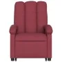 Sillón de masaje elevable eléctrico tela rojo tinto de , Sillones - Ref: Foro24-3204131, Precio: 340,75 €, Descuento: %