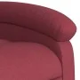 Sillón de masaje elevable eléctrico tela rojo tinto de , Sillones - Ref: Foro24-3204131, Precio: 340,75 €, Descuento: %