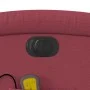 Sillón de masaje elevable eléctrico tela rojo tinto de , Sillones - Ref: Foro24-3204131, Precio: 340,75 €, Descuento: %