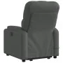 Sillón de masaje eléctrico reclinable elevable tela gris oscuro de , Sillones - Ref: Foro24-3204747, Precio: 390,95 €, Descue...