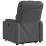 Sillón de masaje eléctrico reclinable elevable tela gris oscuro de , Sillones - Ref: Foro24-3204747, Precio: 364,34 €, Descue...