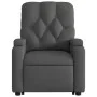 Sillón de masaje eléctrico reclinable elevable tela gris oscuro de , Sillones - Ref: Foro24-3204747, Precio: 390,95 €, Descue...