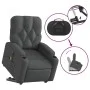 Sillón de masaje eléctrico reclinable elevable tela gris oscuro de , Sillones - Ref: Foro24-3204747, Precio: 390,95 €, Descue...