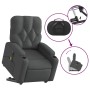 Sillón de masaje eléctrico reclinable elevable tela gris oscuro de , Sillones - Ref: Foro24-3204747, Precio: 364,34 €, Descue...