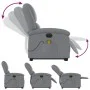 Sillón de masaje eléctrico reclinable elevable tela gris claro de , Sillones - Ref: Foro24-3204200, Precio: 343,92 €, Descuen...