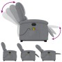 Sillón de masaje eléctrico reclinable elevable tela gris claro de , Sillones - Ref: Foro24-3204200, Precio: 319,88 €, Descuen...