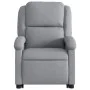 Sillón de masaje eléctrico reclinable elevable tela gris claro de , Sillones - Ref: Foro24-3204200, Precio: 343,92 €, Descuen...
