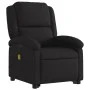 Sillón de masaje eléctrico reclinable elevable tela negro de , Sillones - Ref: Foro24-3204202, Precio: 340,01 €, Descuento: %