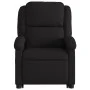 Sillón de masaje eléctrico reclinable elevable tela negro de , Sillones - Ref: Foro24-3204202, Precio: 340,01 €, Descuento: %
