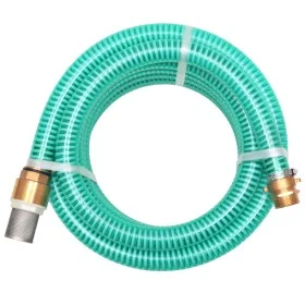 Suction hose with brass connectors 7 m 25 mm green by vidaXL, Garden hoses - Ref: Foro24-142885, Price: 43,29 €, Discount: %
