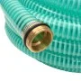 Suction hose with brass connectors 7 m 25 mm green by vidaXL, Garden hoses - Ref: Foro24-142885, Price: 43,29 €, Discount: %