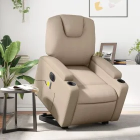 Cappuccino-Elektro-Massagesessel aus Kunstleder von , Sessel - Ref: Foro24-3204457, Preis: 391,11 €, Rabatt: %