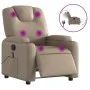 Sillón reclinable de masaje eléctrico cuero sintético capuchino de , Sillones - Ref: Foro24-3204429, Precio: 310,12 €, Descue...