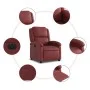 Red Faux Leather Power Recliner by , Armchairs - Ref: Foro24-3204216, Price: 247,65 €, Discount: %