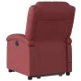 Sillón reclinable de masaje de pie cuero artificial rojo tinto de , Sillones - Ref: Foro24-3204237, Precio: 297,55 €, Descuen...