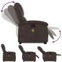 Brauner Fußmassagesessel aus Kunstleder von , Sessel - Ref: Foro24-3204235, Preis: 313,22 €, Rabatt: %