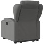 Sillón reclinable elevable de tela gris oscuro de , Sillones - Ref: Foro24-3204483, Precio: 308,09 €, Descuento: %
