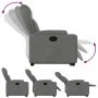 Hebbarer Liegesessel aus dunkelgrauem Stoff von , Sessel - Ref: Foro24-3204483, Preis: 333,68 €, Rabatt: %